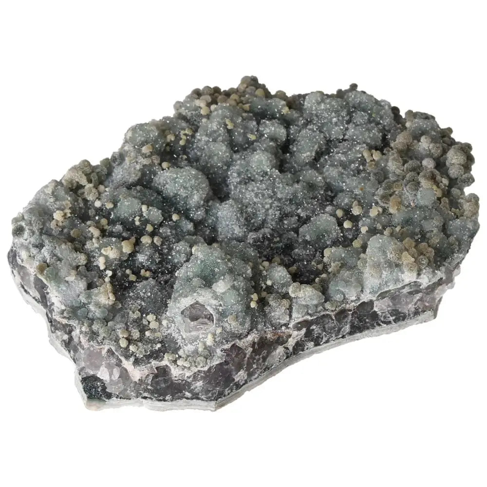 Alt Tag: Premium Grape Chalcedony gemstone with grape-like formations, enhancing spiritual growth and emotional healing by Sylvia Crystals.