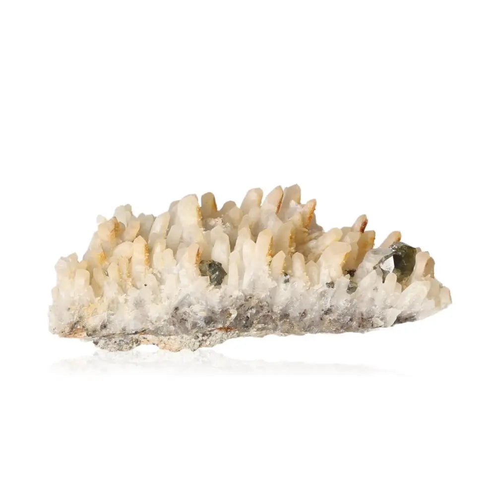 Quartz with Sphalerite crystal from Sylvia Crystals, showcasing luxury and spiritual synergy for enhanced spiritual practice.