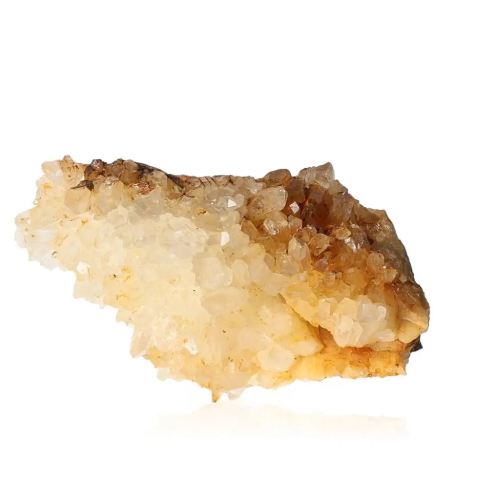 Raw multicolored Quartz crystal showcasing natural beauty and chakra alignment for energy harmonization.