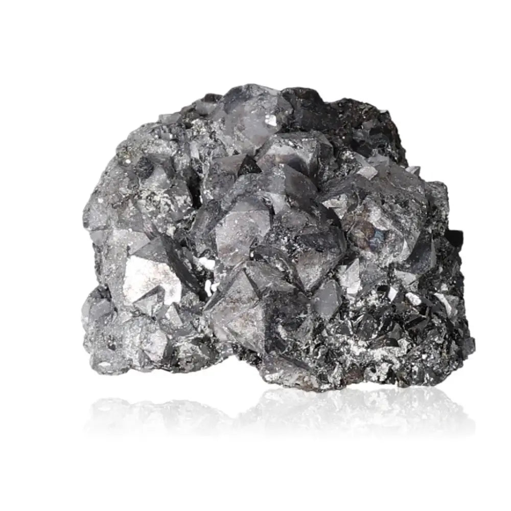 Galena mineral with grounding and protective properties, ideal for spiritual practices and harmonizing soul and body.