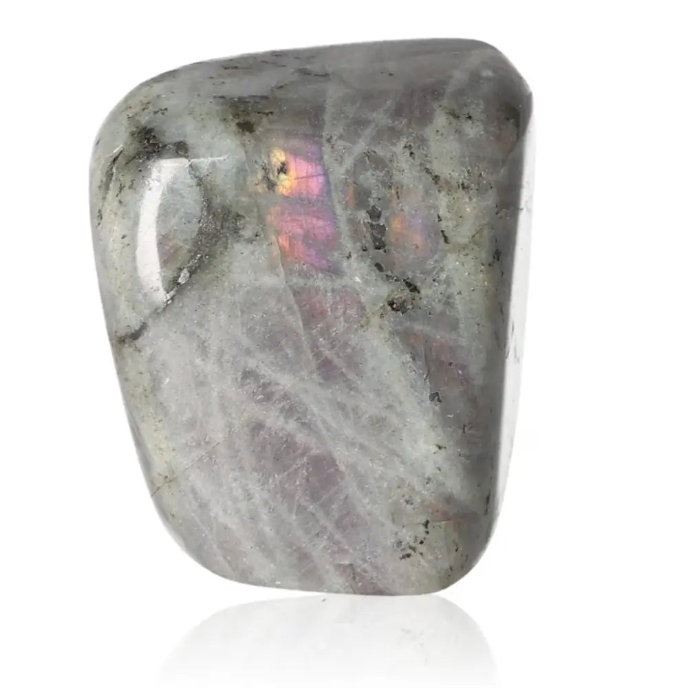 Polished Cut Base Labradorite with colorful flashes by Sylvia Crystals