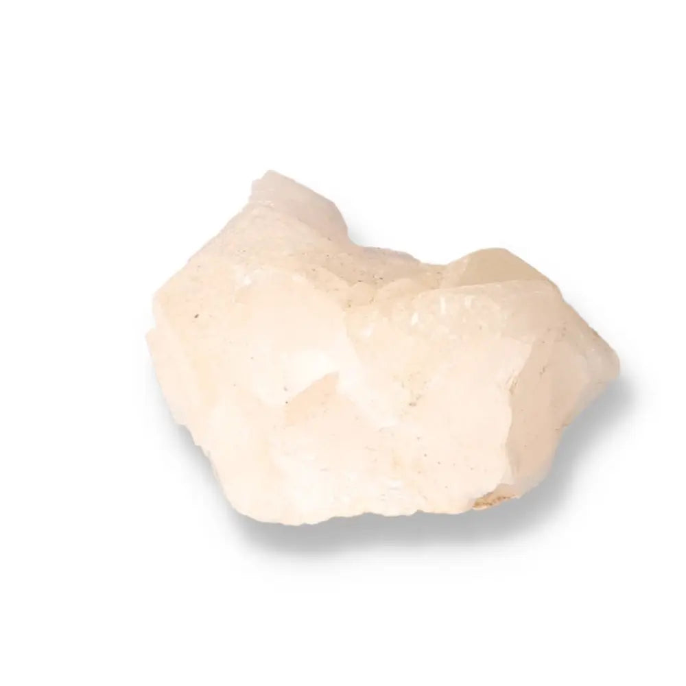 Raw quartz gemstone showcasing its mystical allure and captivating energy properties.