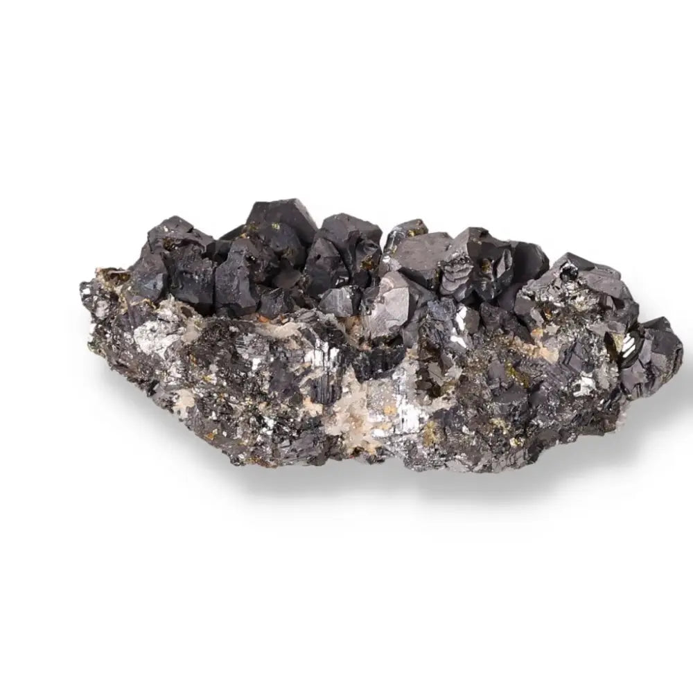 Galena mineral stone for spiritual and esoteric practices with grounding and protective properties.