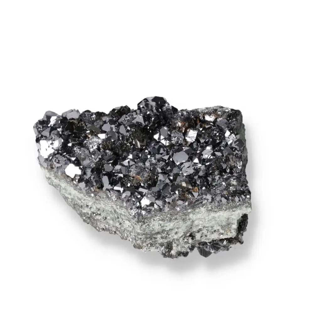 Galena with Sphalerite mineral, premium crystal by Sylvia Crystals, promoting spiritual insights and personal growth.