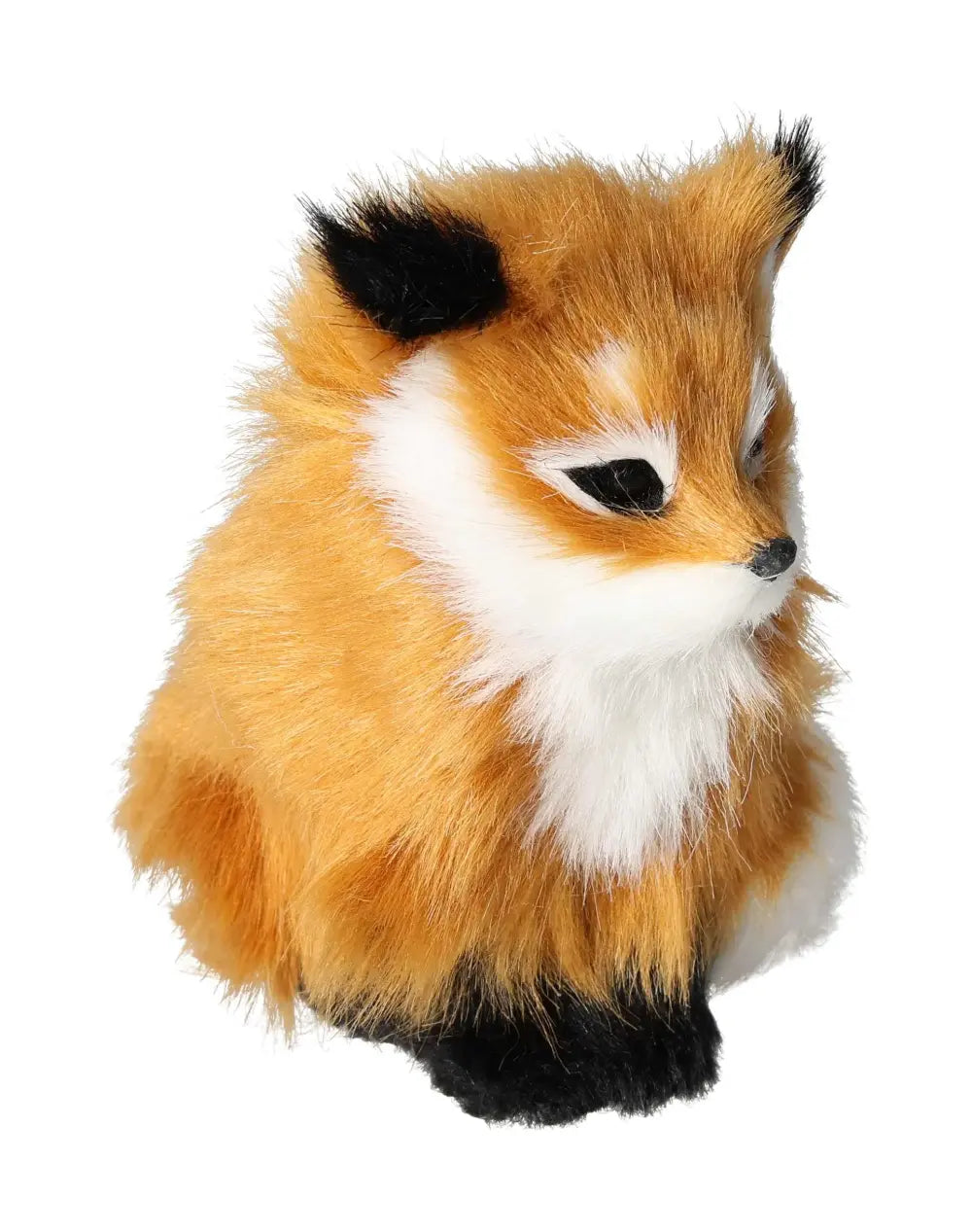 Handcrafted 12 cm crystal fox figurine for home decor, embodying luxury and conscious living by Sylvia Crystals.