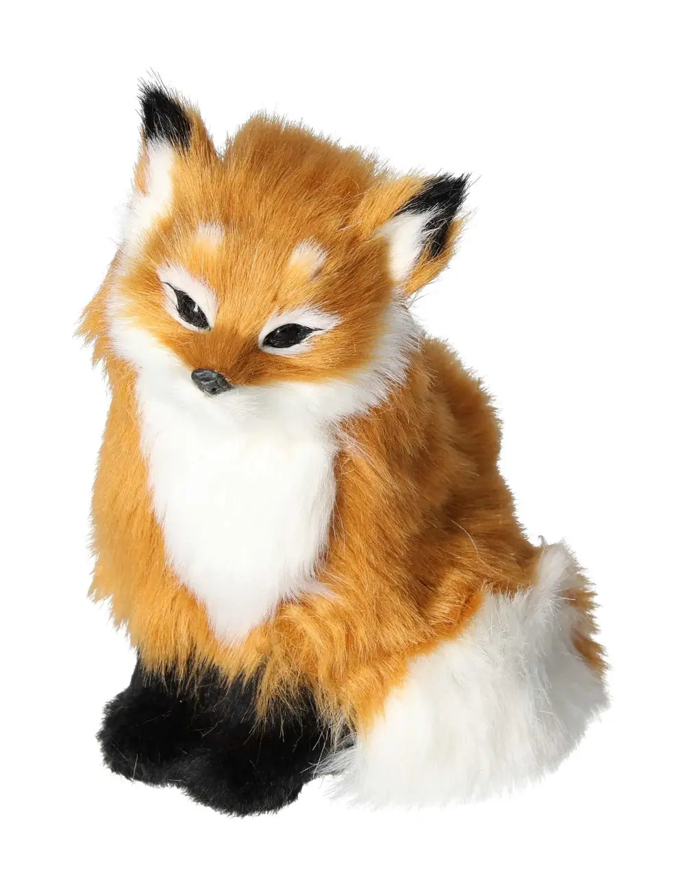 Elegant 16 cm fox figurine from Sylvia Crystals, blending luxury and spiritual harmony in contemporary home decor.