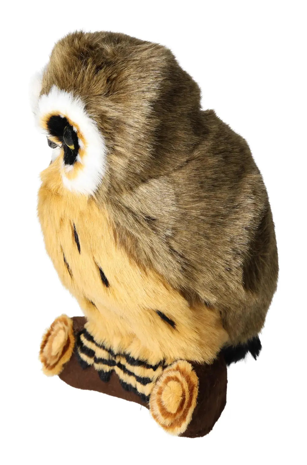 Elegant 27 cm home decor owl figurine with intricate details, symbolizing wisdom and spiritual enlightenment, crafted by Sylvia Crystals.