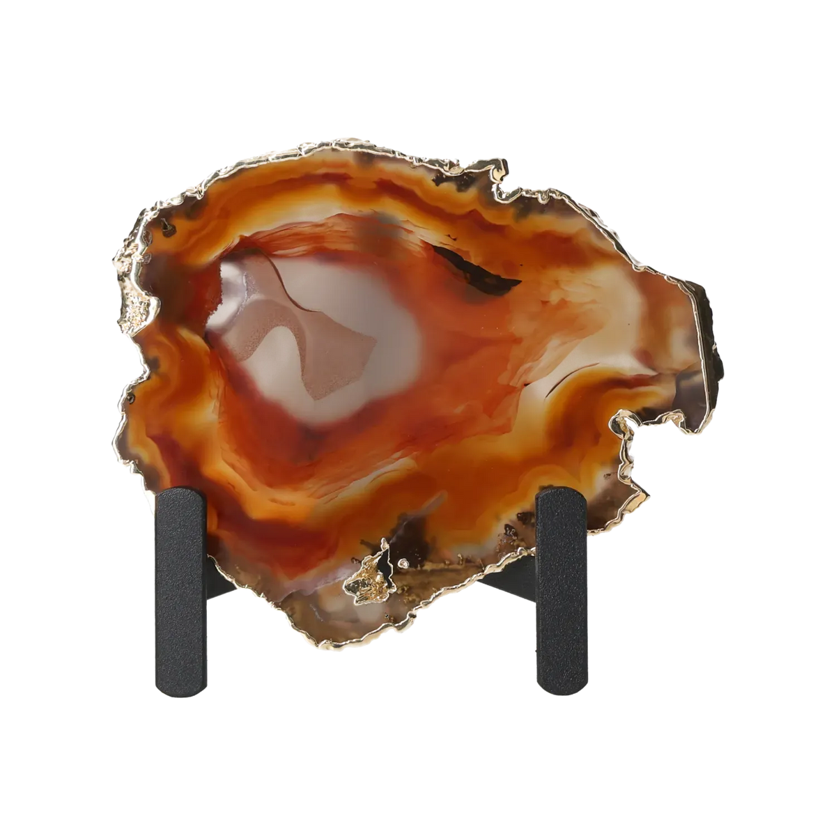 Agate Thin Slab On Metal Stand 10001010