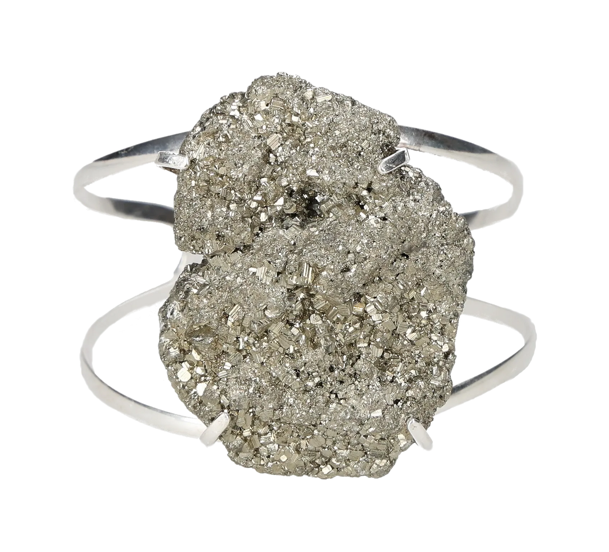 Pyrite Sterling Silver Bracelet