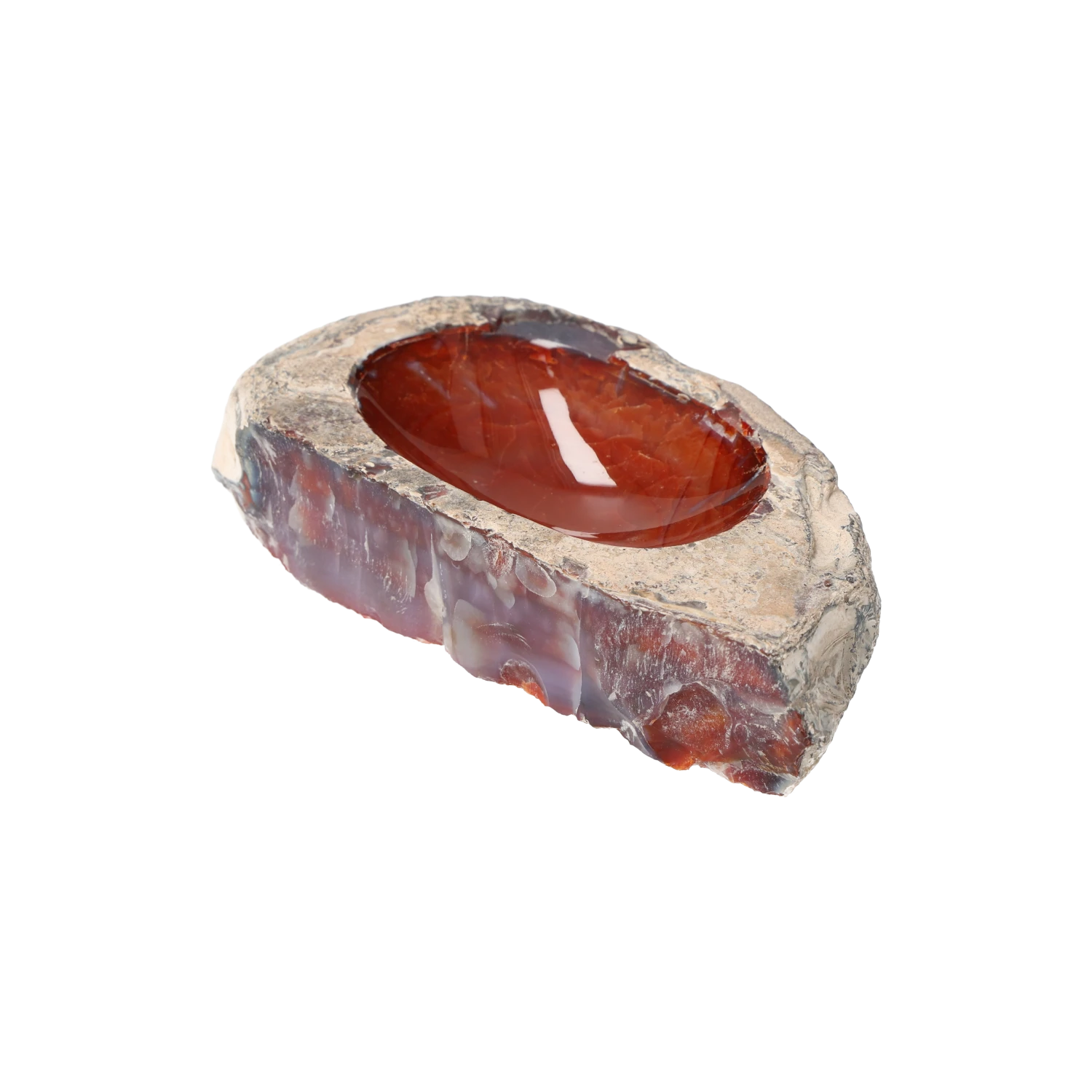 Carnelian Rawstone Bowl 10000028