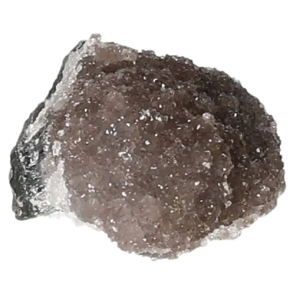 Amethyst Druze crystal from Sylvia Crystals, enhancing spiritual balance and concentration.