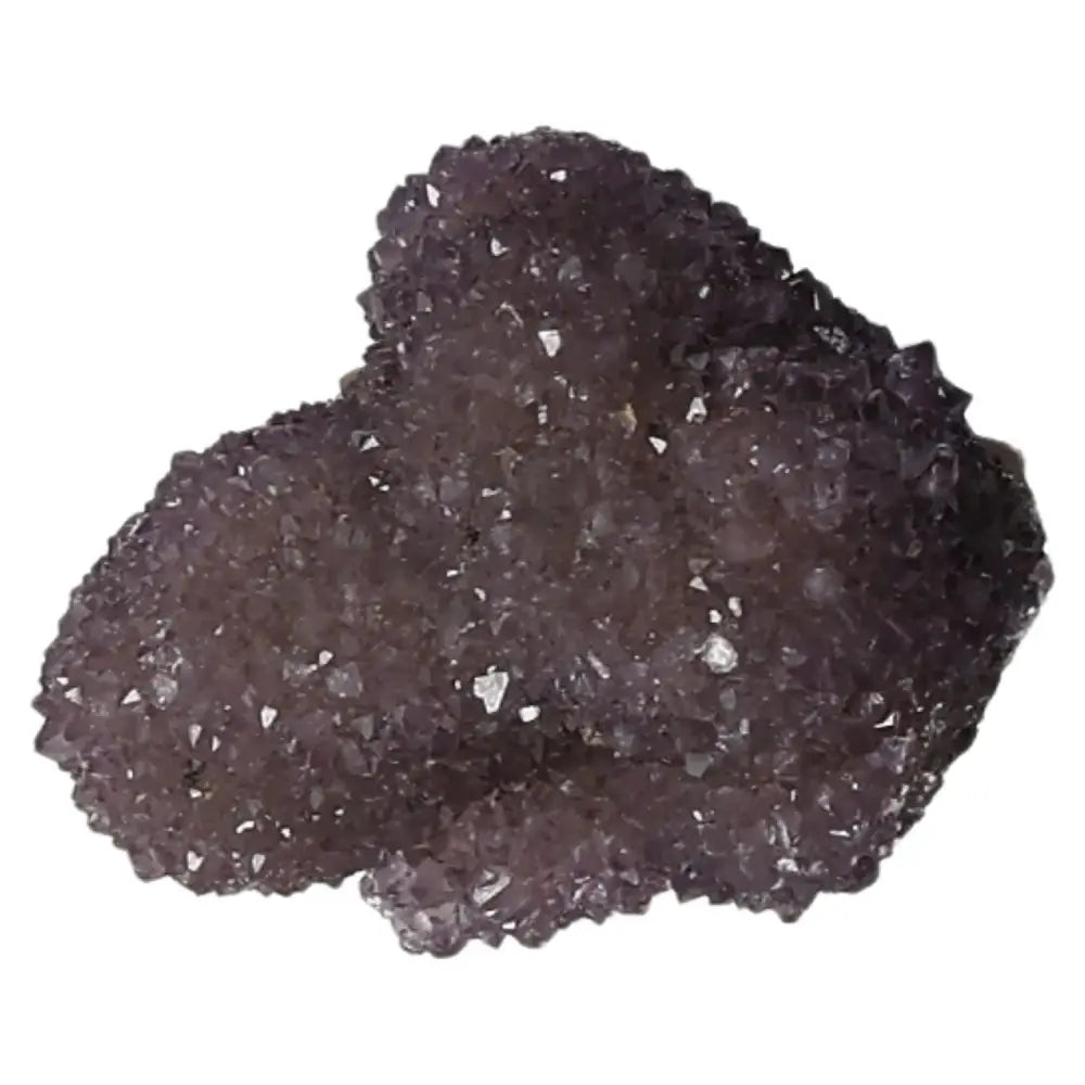 Amethyst Druze crystal, alleviates stress and boosts energy, premium Sylvia Crystals collection.