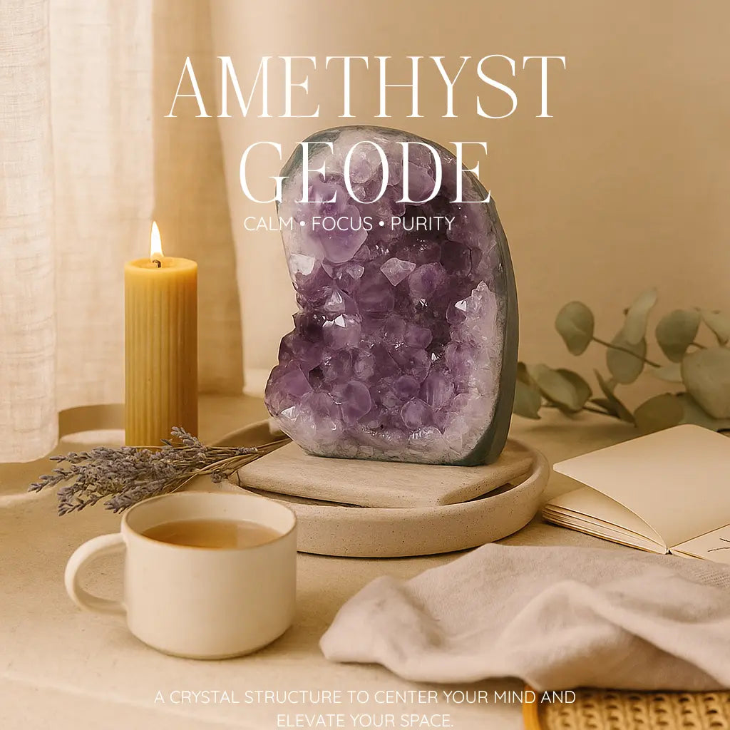 Amethyst Geode Cut Base Sylvia Crystals Sp. z o.o.