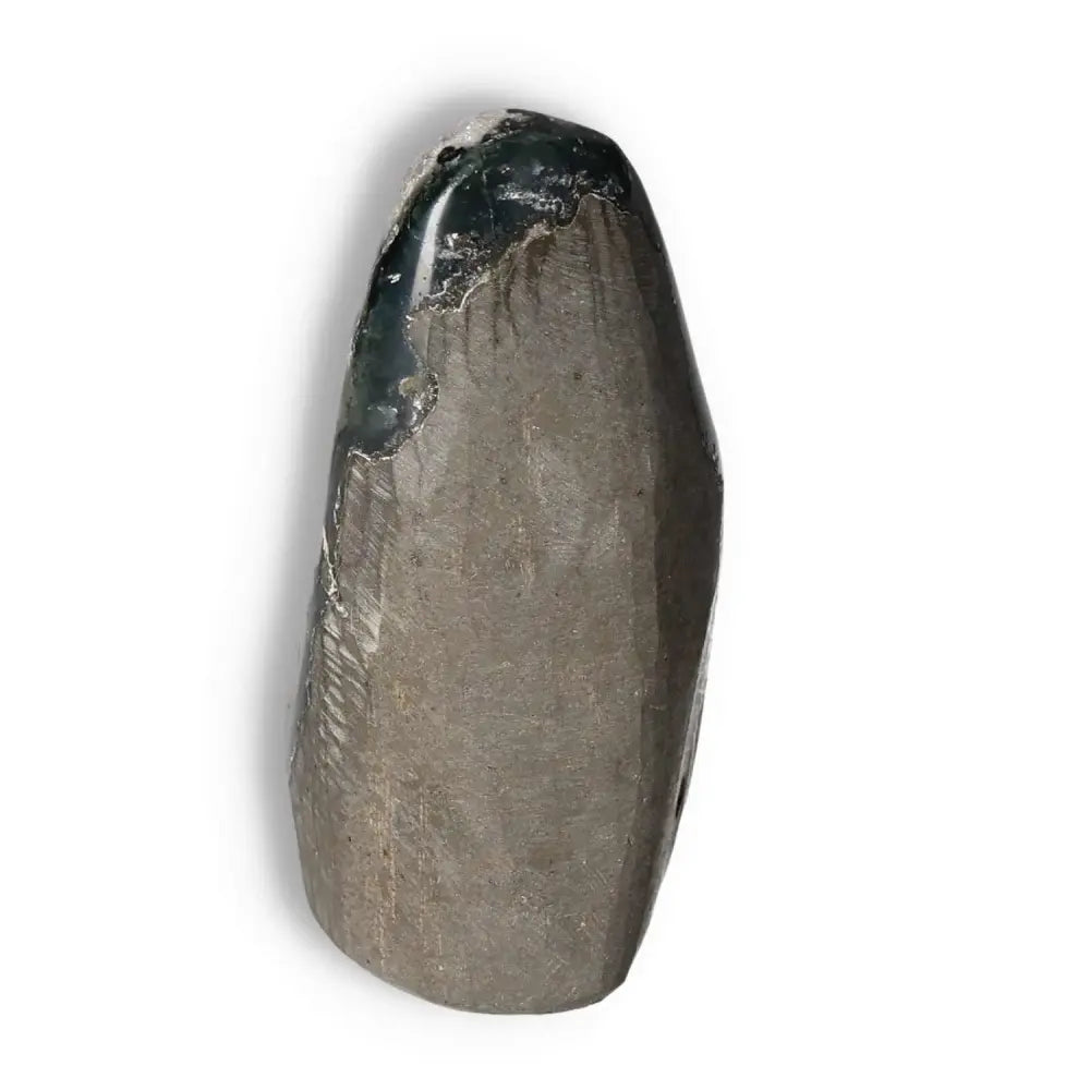 Amethyst cut base geode from Sylvia Crystals, showcasing elegant design and spiritual resonance in a handpicked, high-quality stone.