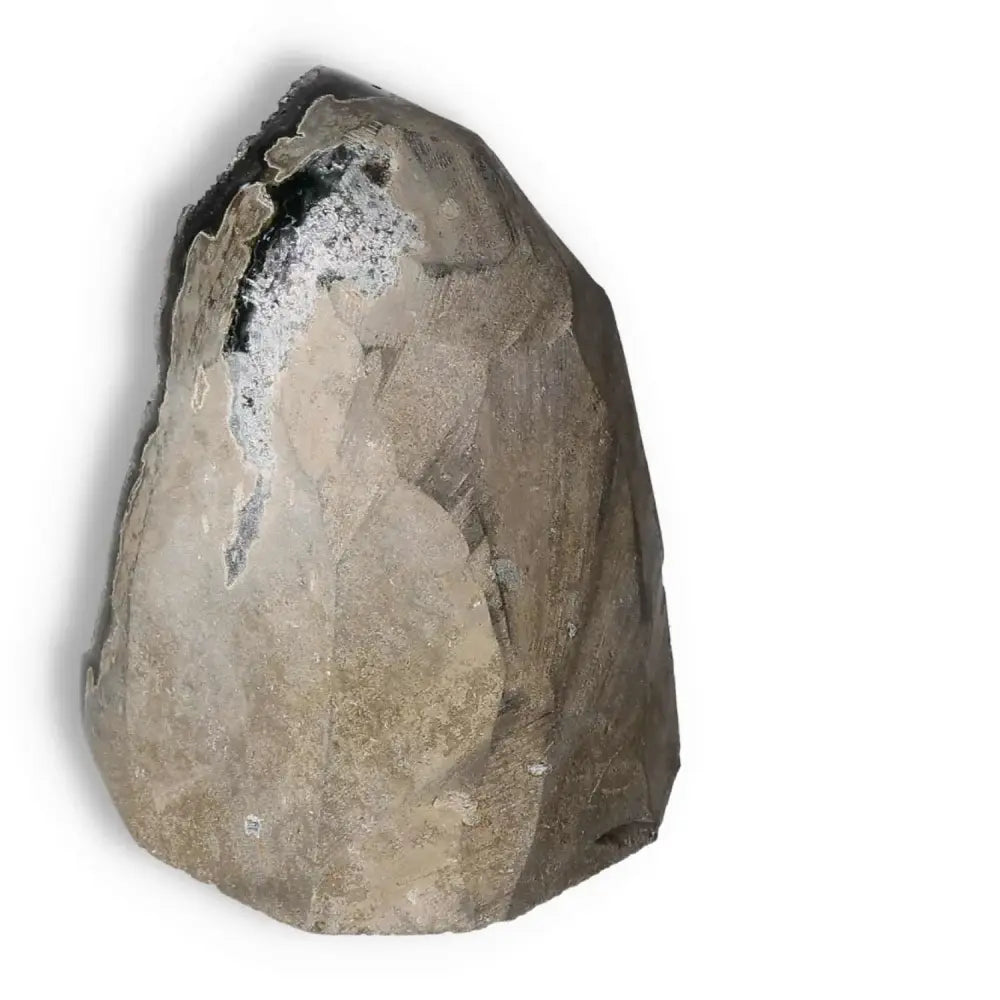 Amethyst cut base geode from Sylvia Crystals, showcasing tranquil and spiritual elegance.