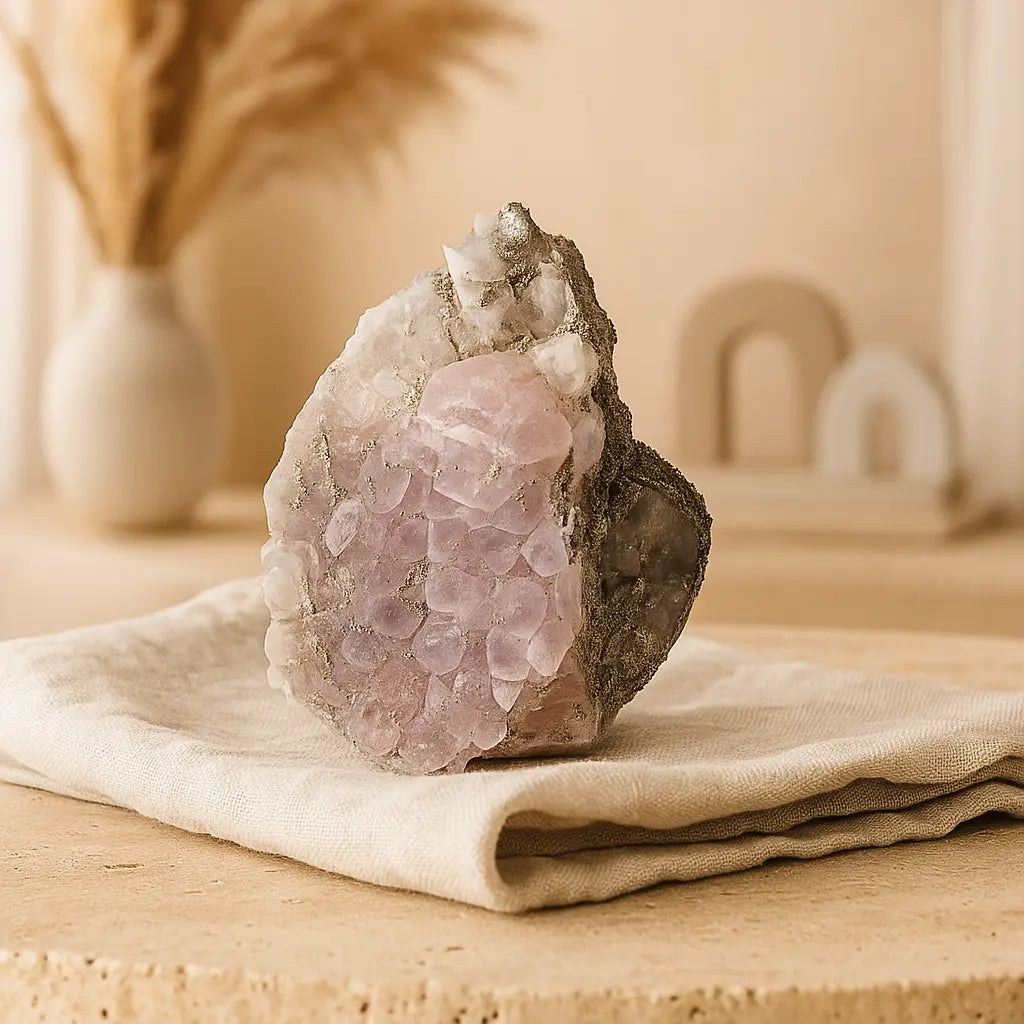 Amethyst with Pyrite Sylvia Crystals Sp. z o.o.