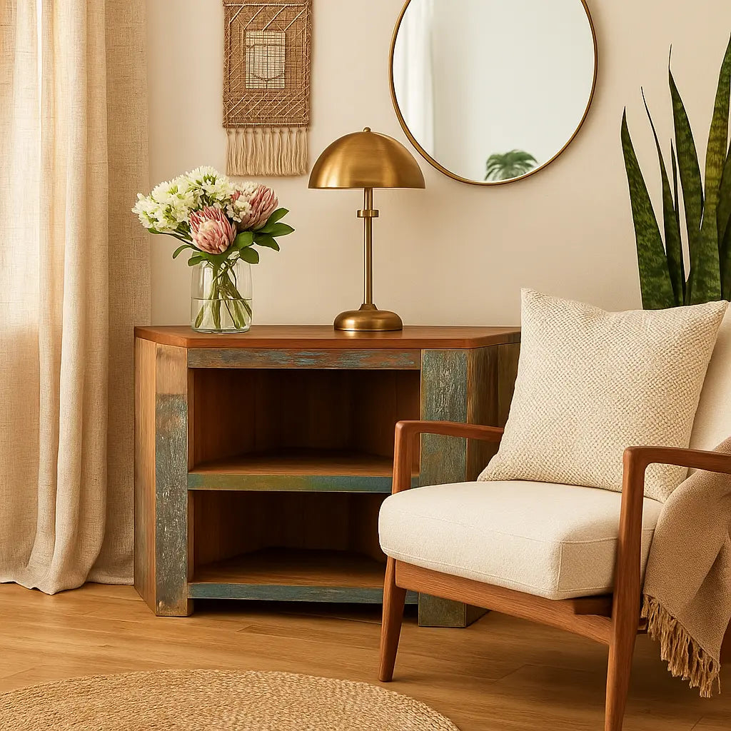 Antique Corner Cupboard Sylvia Crystals Sp. z o.o.