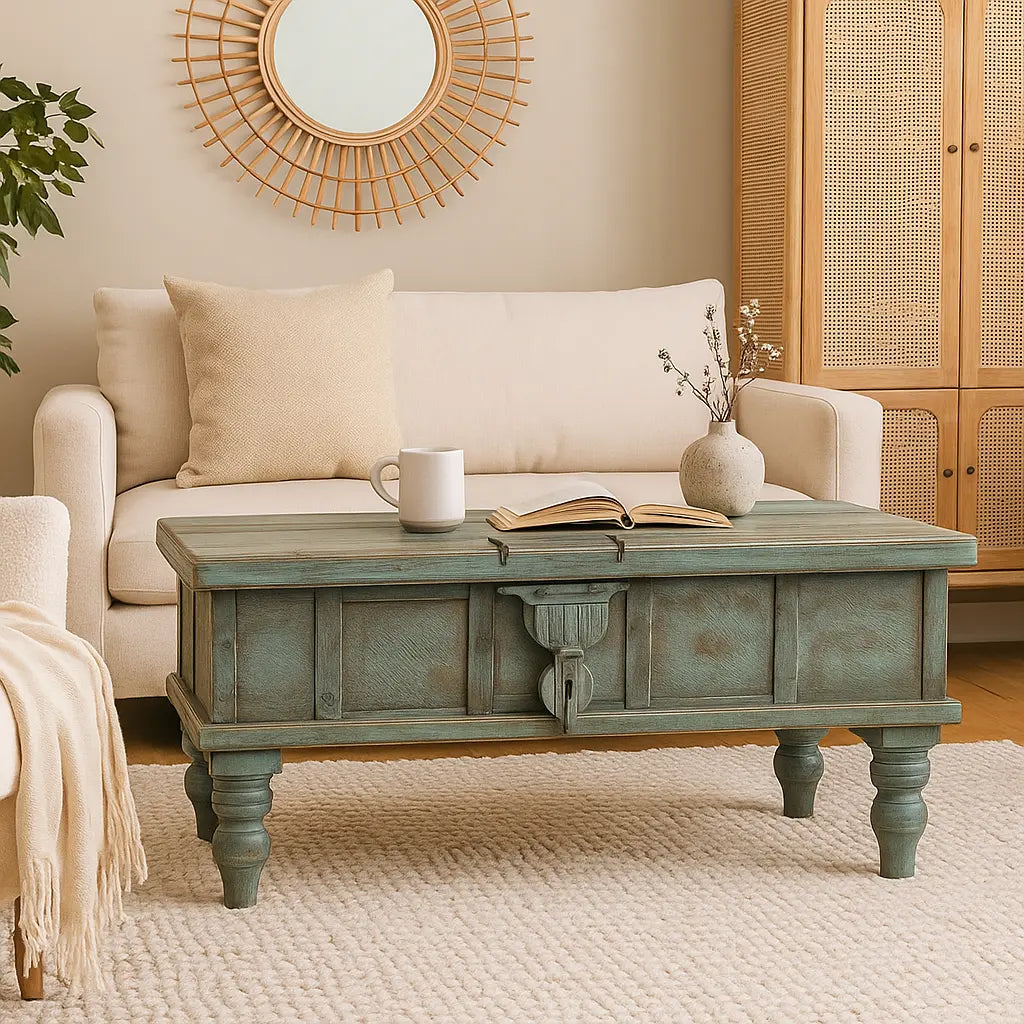 Antique End Table Sylvia Crystals Sp. z o.o.