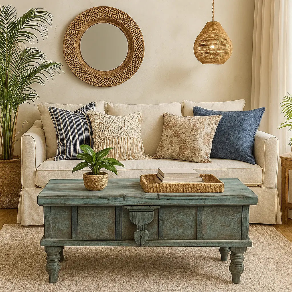 Antique End Table Sylvia Crystals Sp. z o.o.