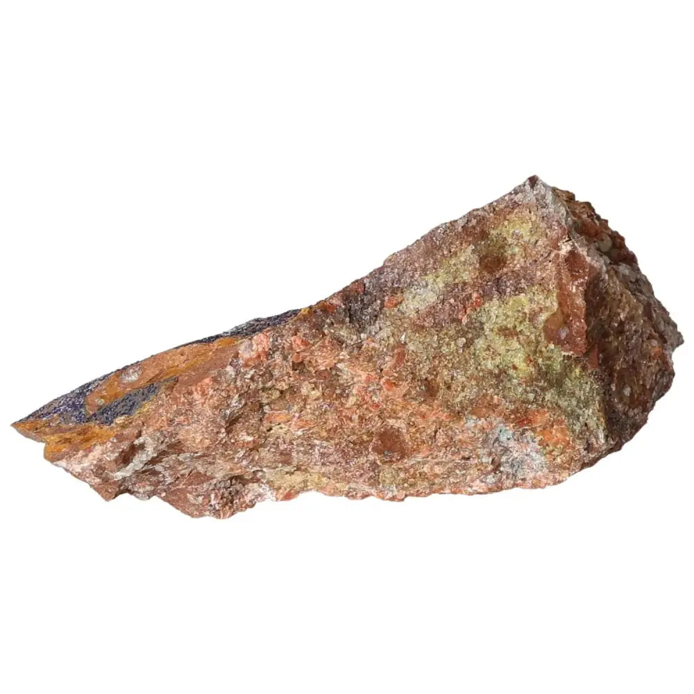 Raw azurite mineral rock showcasing its intricate patterns and deep blue hues, ideal for collectors and spiritual enthusiasts.