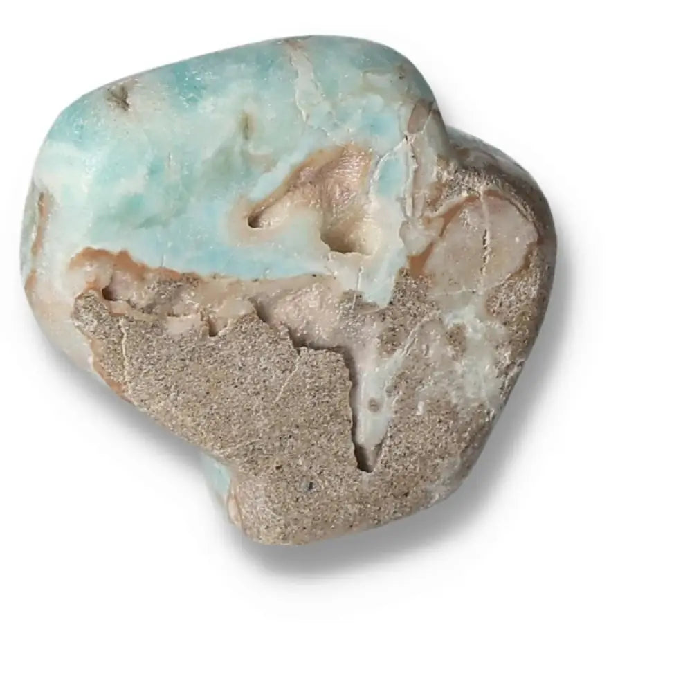 Raw Blue Aragonite Crystal Stone for Healing and Serenity