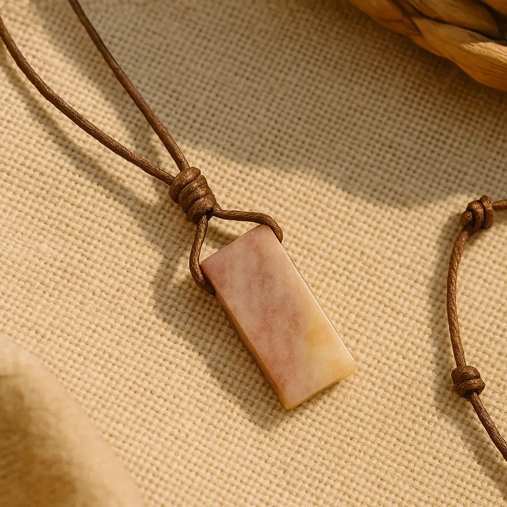 Boho Necklace Amazonite Sylvia Crystals Sp. z o.o.