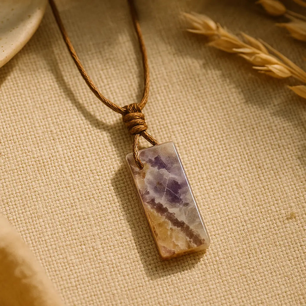 Boho Necklace Amethyst Sylvia Crystals Sp. z o.o.