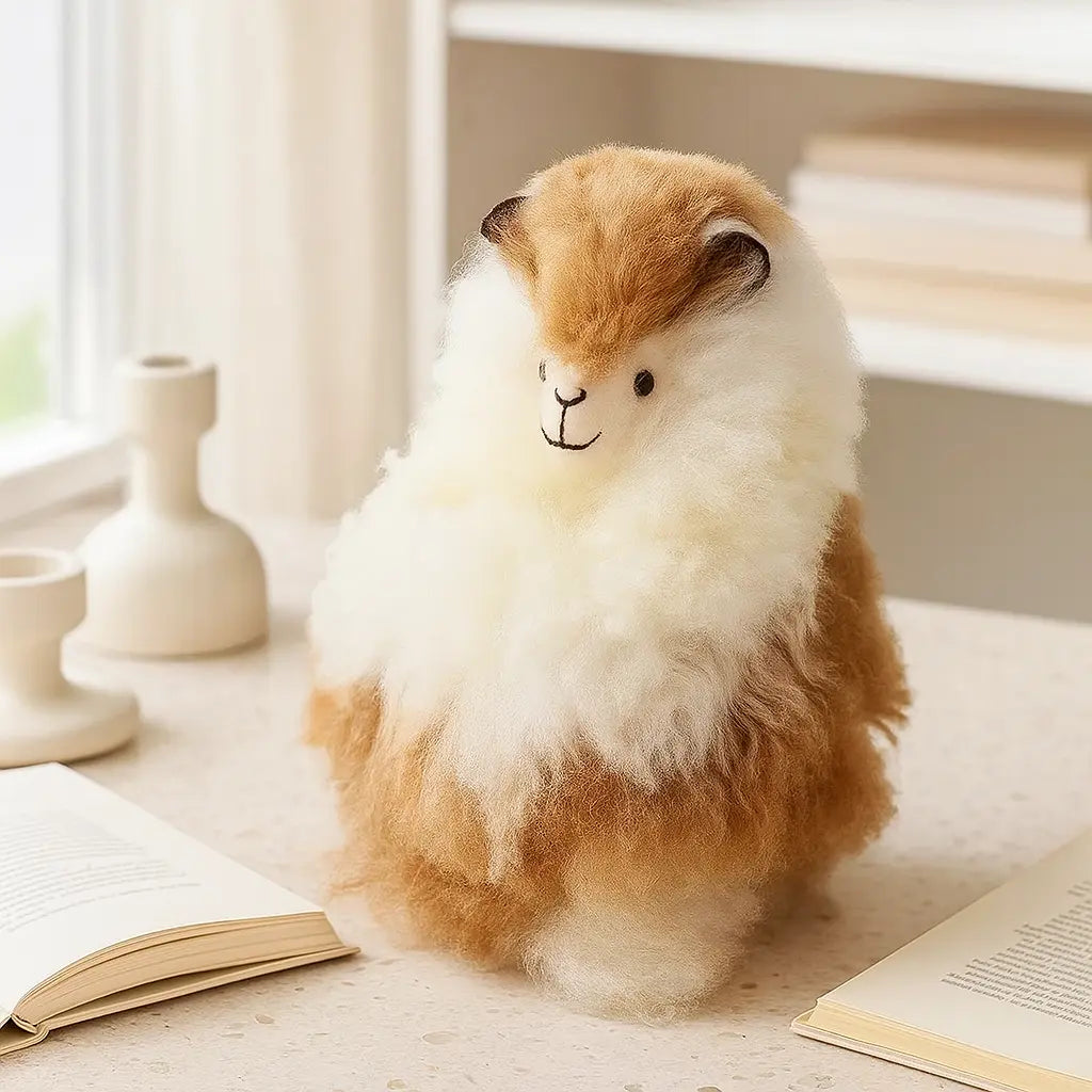 Brown Alpaca Plush Sylvia Crystals Sp. z o.o.