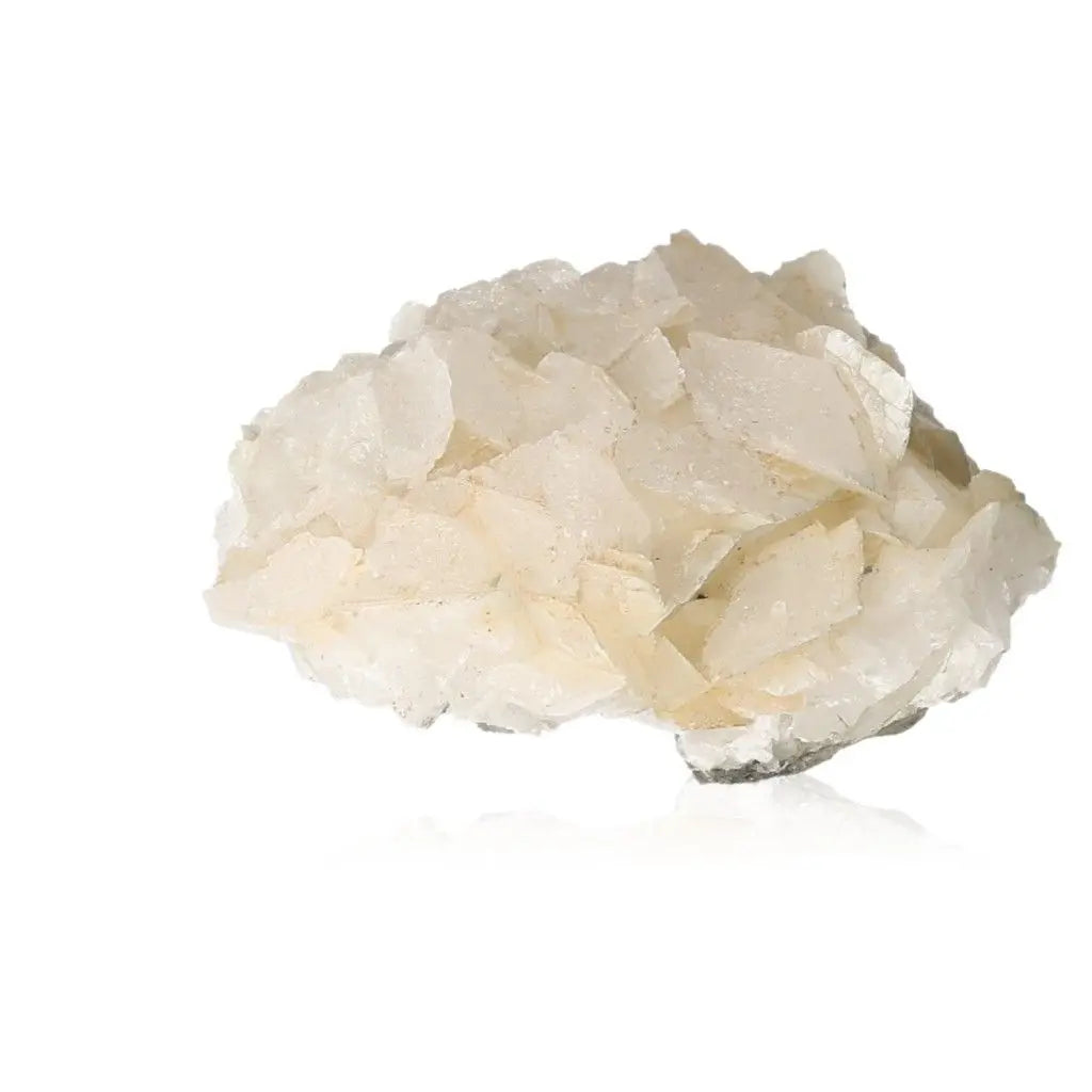 Premium Calcite crystal from Sylvia Crystals, enhances positivity and motivation, ideal for boosting confidence and concentration.