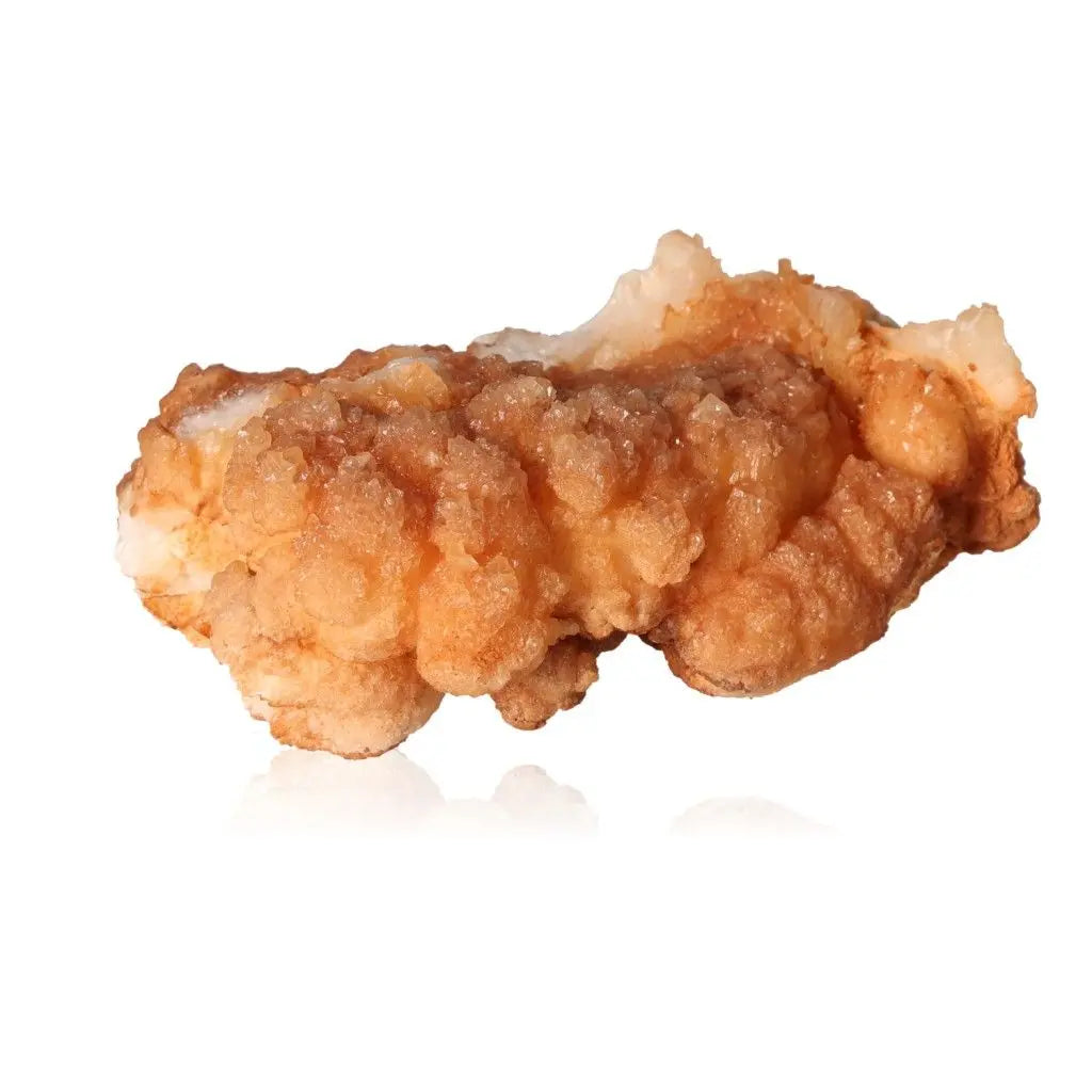 Intricate Cave Calcite Stalactite Cluster with layered textures, showcasing natural growth and energy, perfect for collectors.