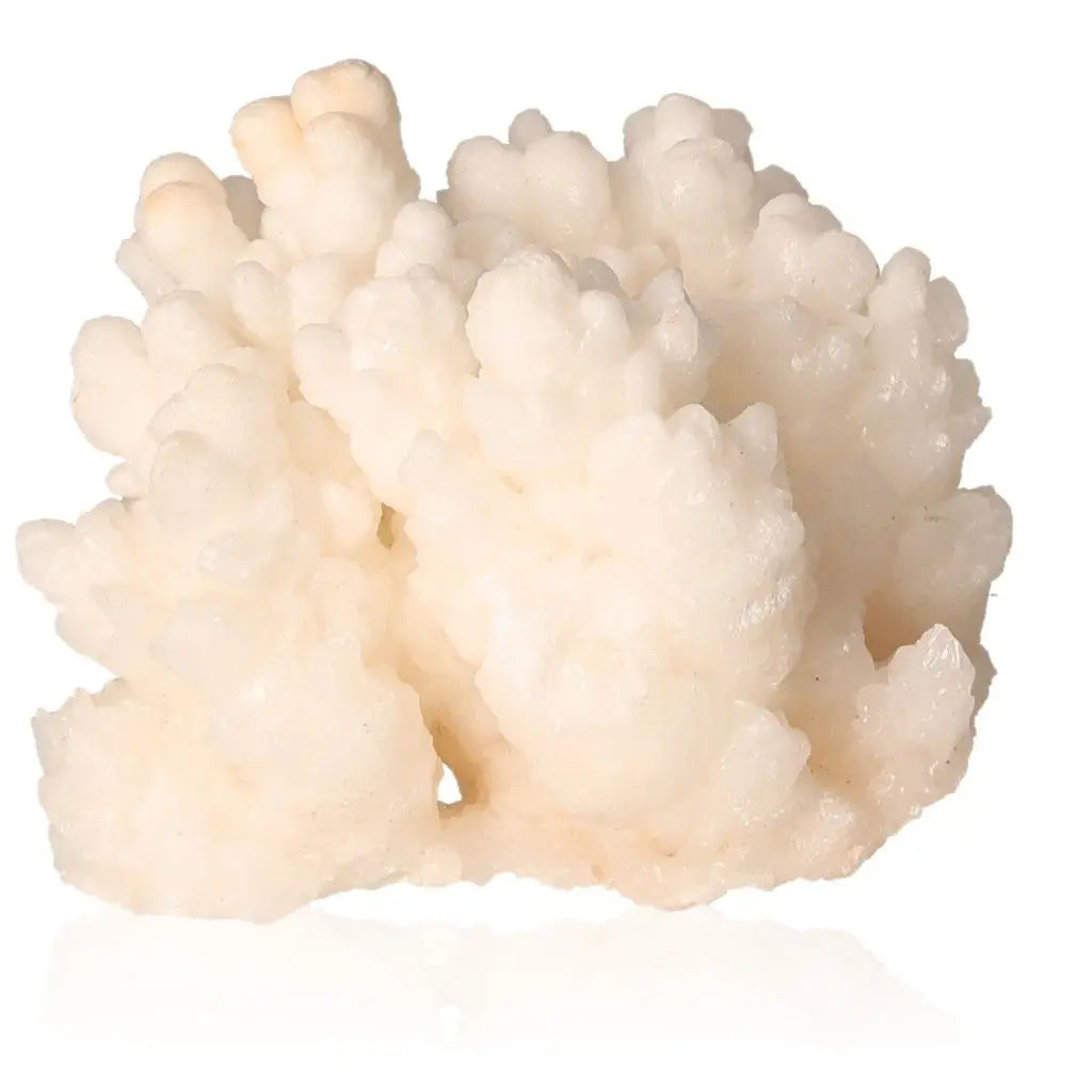 Cave Calcite Stalactite Cluster - A natural geological formation with intricate textures, perfect for collectors and spiritual enthusiasts.