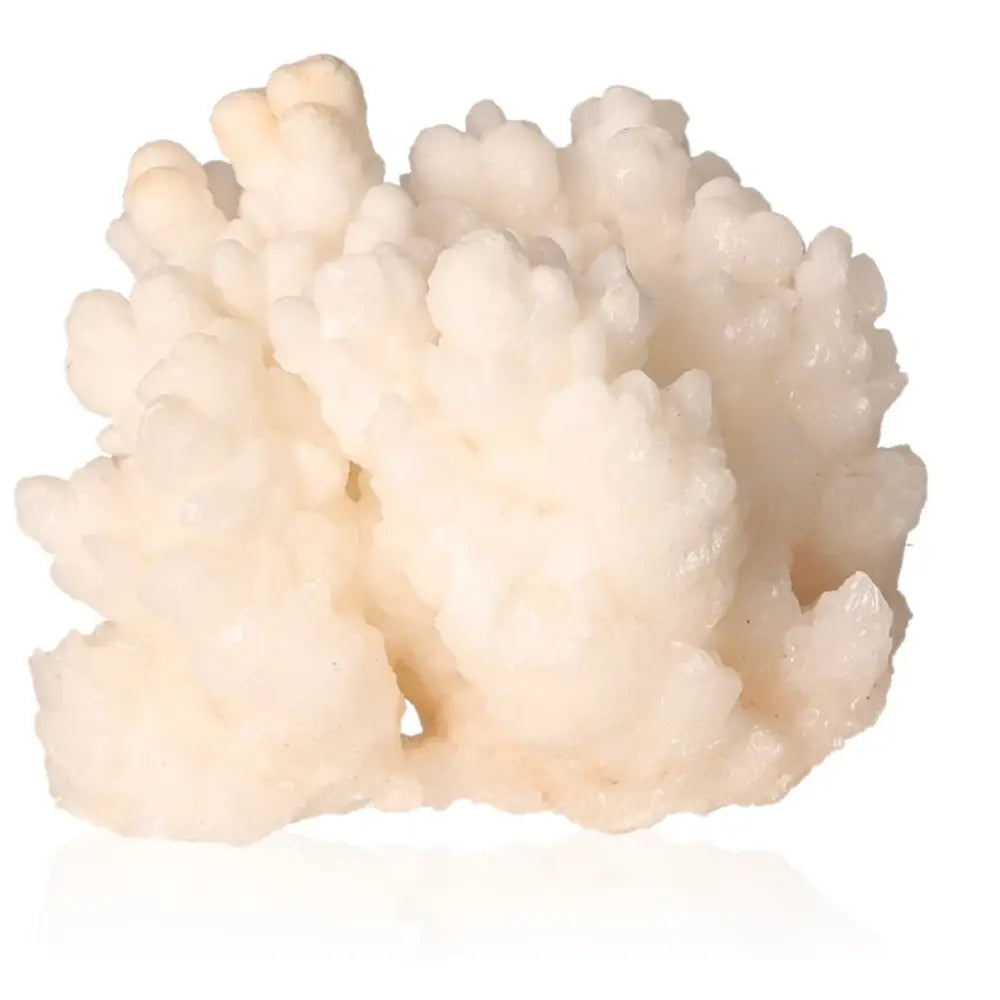 Cave Calcite Stalactite Cluster displaying natural growth and layered textures, perfect for collectors and spiritual enthusiasts.