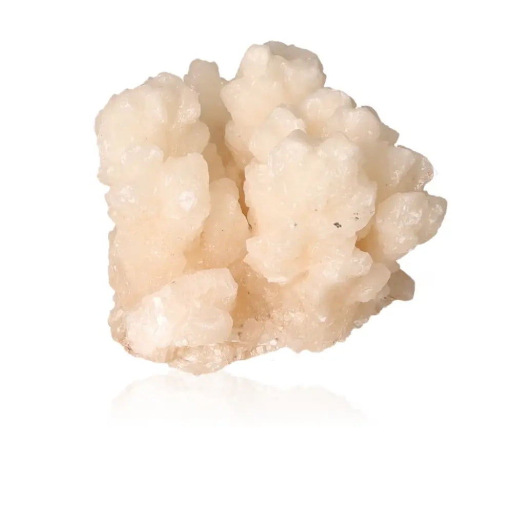 Cave Calcite Stalactite Cluster - Natural mineral formation with intricate textures and spiritual growth energy for collectors.