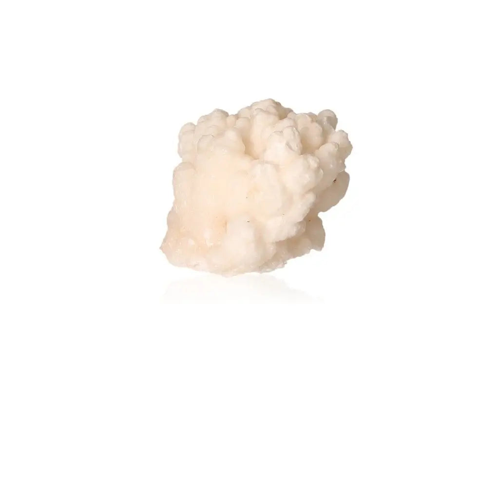 Cave calcite stalactite cluster exhibiting natural growth with intricate shapes, perfect for collectors or spiritual decor.