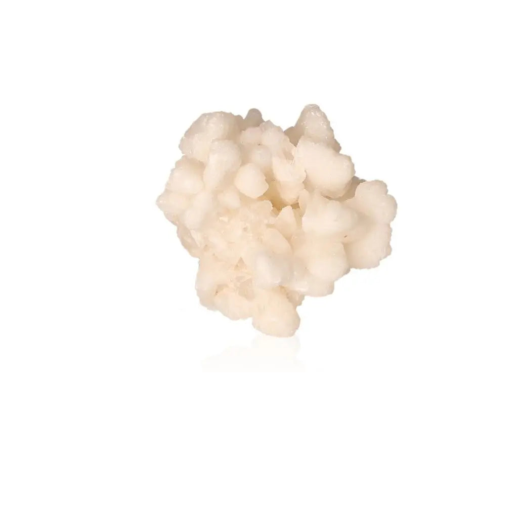 White Cave Calcite Stalactite Cluster with textured formations, showcasing natural beauty and elegance.