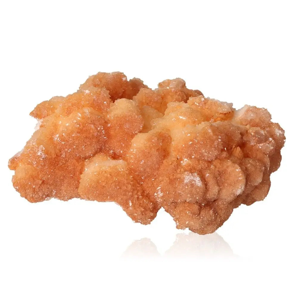 Cave Calcite Stalactite Cluster - Natural mineral formation with intricate textures, showcasing nature's craftsmanship and spiritual energy.