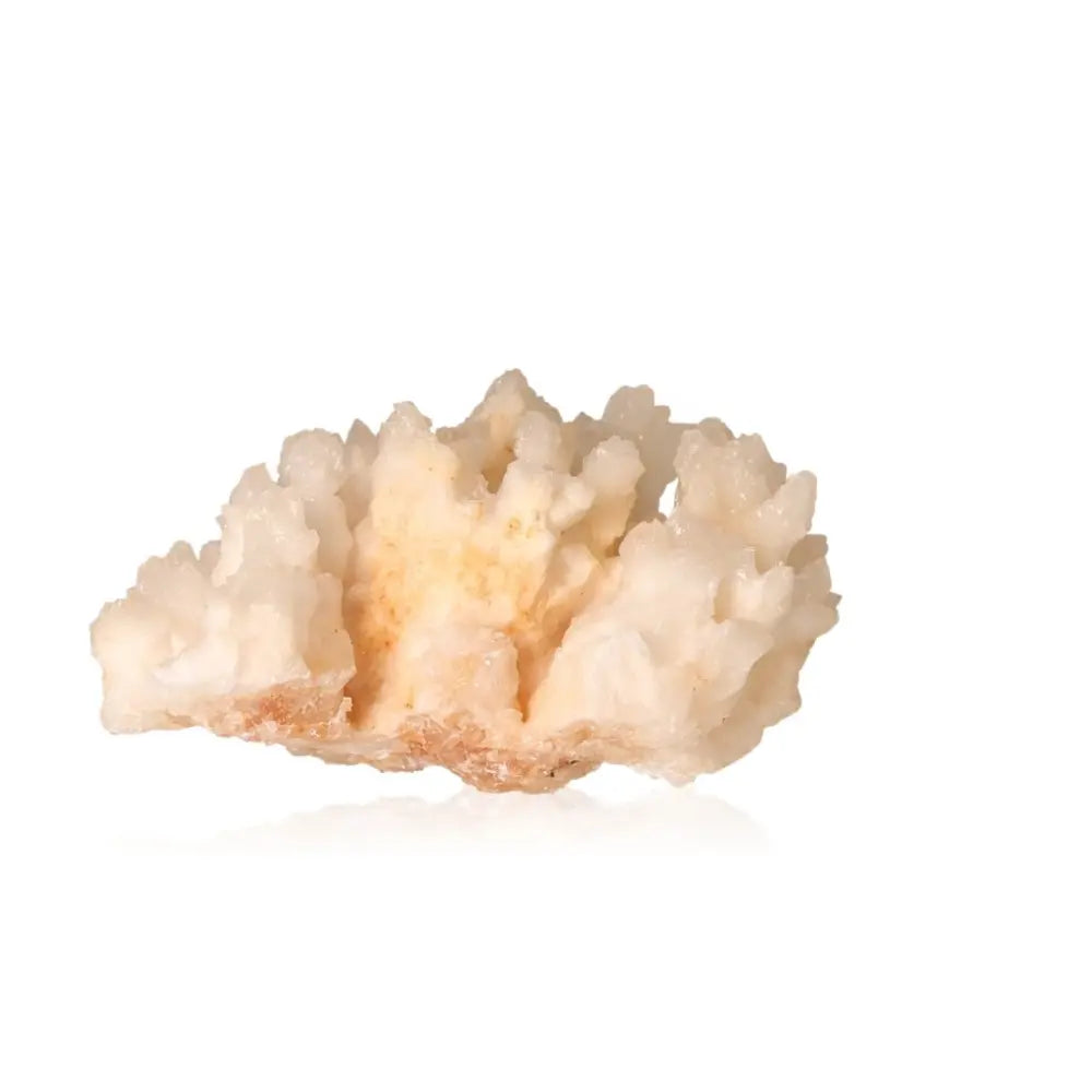Natural cave calcite stalactite cluster featuring intricate shapes and textures, perfect for collectors and spiritual enthusiasts.