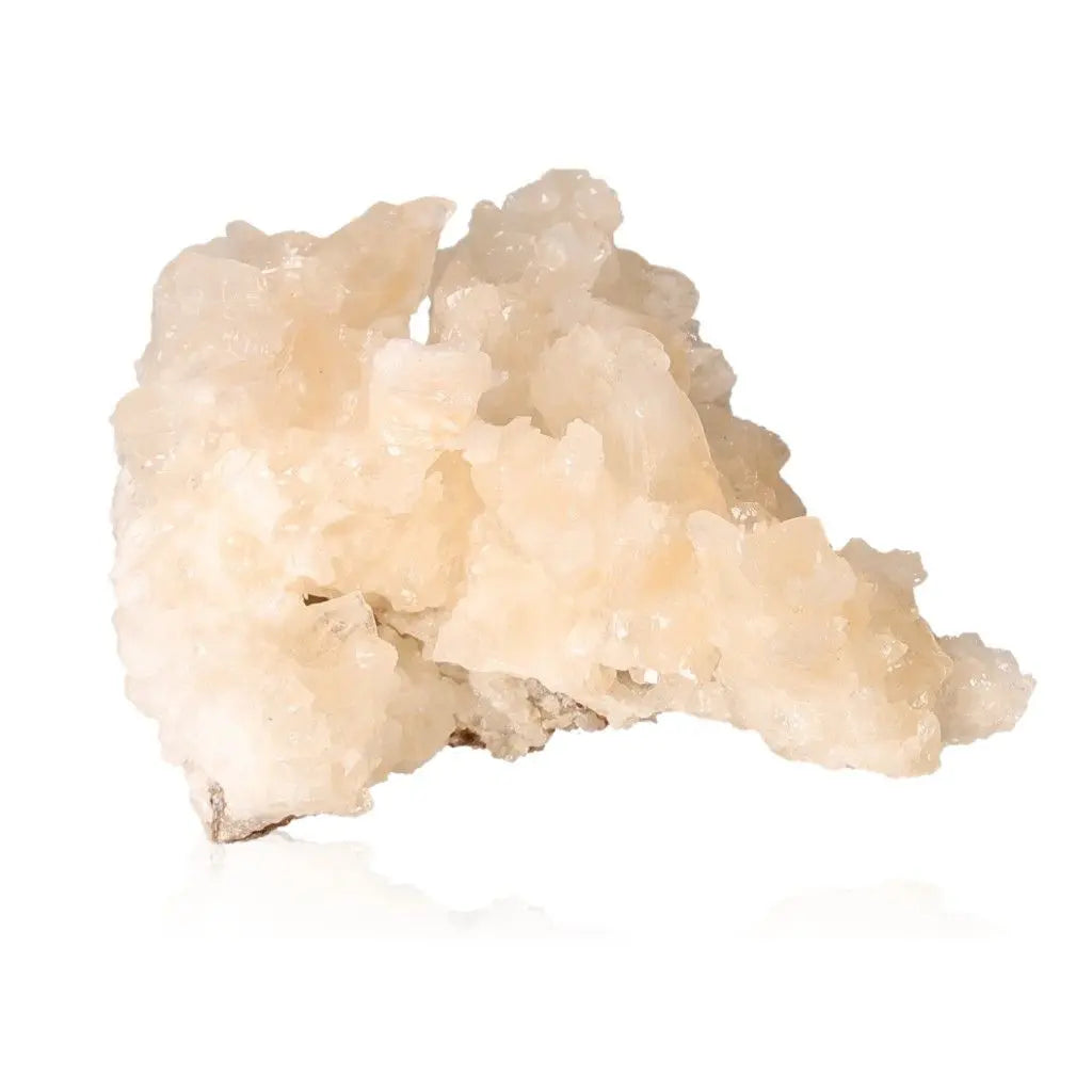 Cave calcite stalactite cluster showcasing intricate shapes and textures, perfect for collectors and spiritual growth enthusiasts.