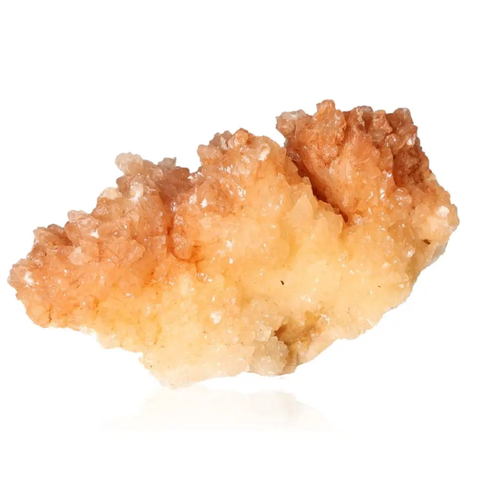 Cave Calcite Stalactite Cluster with intricate layered textures, showcasing natural mineral growth from an underground cavern.