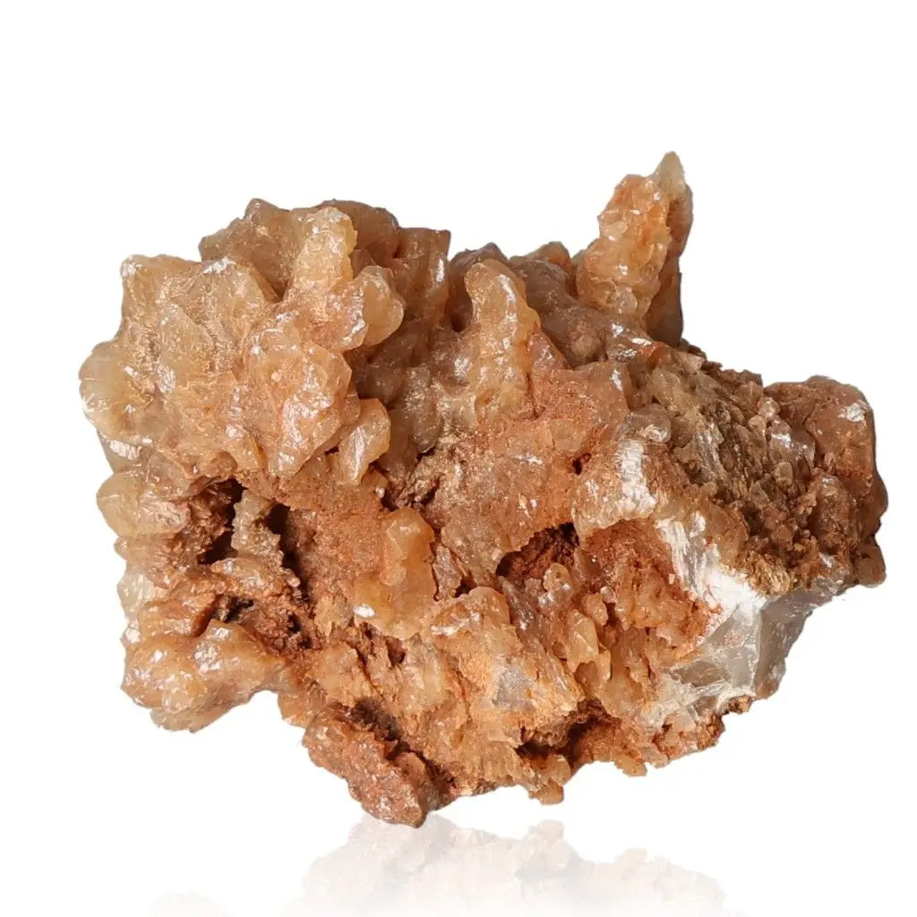 Cave Calcite Stalactite Cluster showcasing intricate mineral formations, embodying natural beauty and growth energy, ideal for collectors.