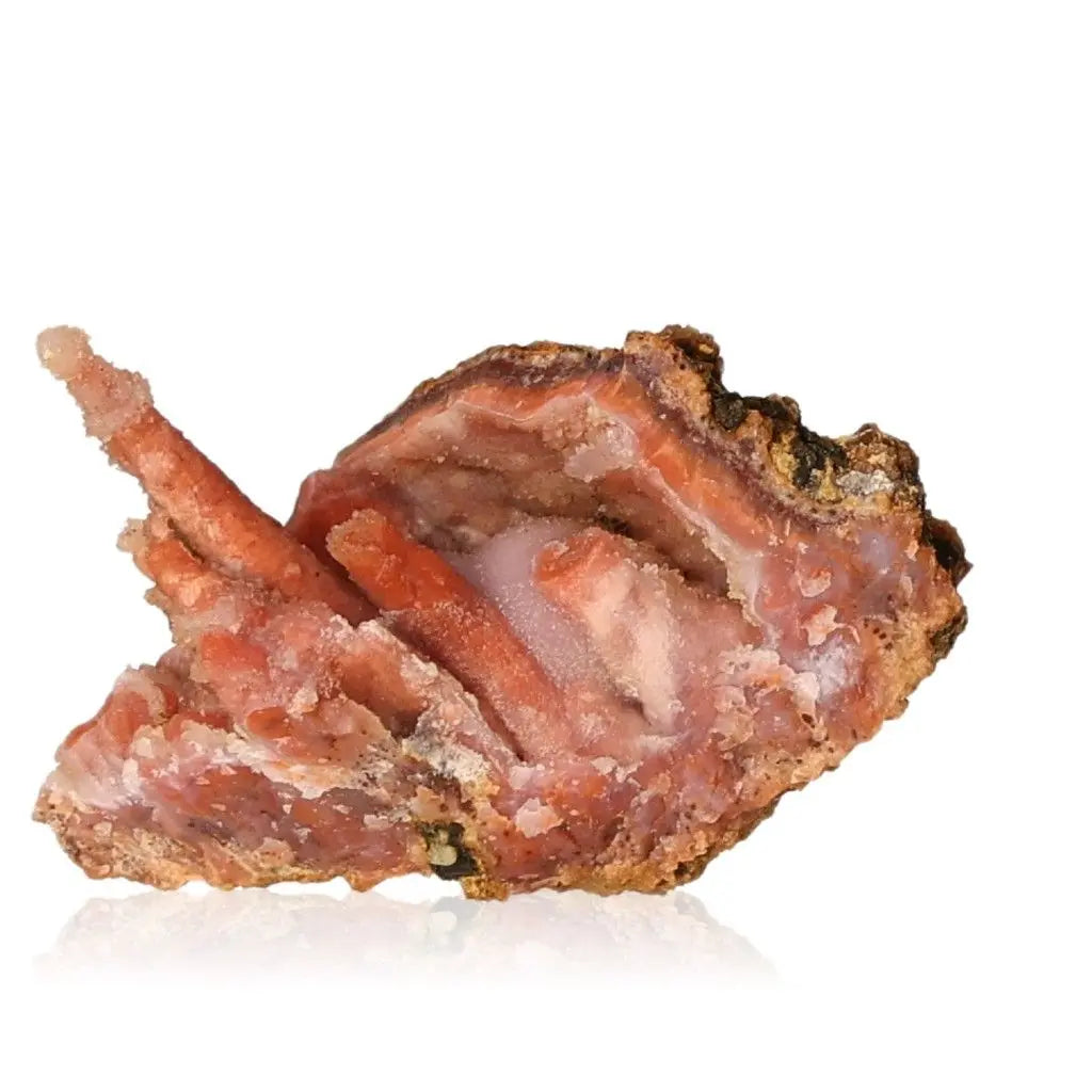 Chalcedony Stalactite crystal, showcasing natural artistry and spiritual depth from Sylvia Crystals.