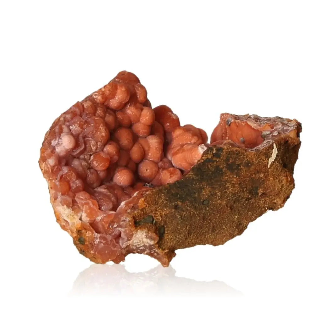 Chalcedony Stalactite from Sylvia Crystals, showcasing natural layers and earthy tones, embodying elegance and spirituality.