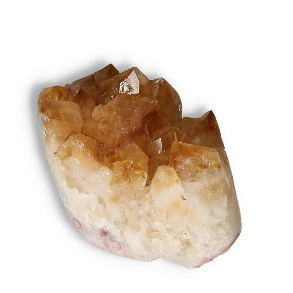 "Citrine Druze crystal from Sylvia Crystals showcasing its premium quality and stunning beauty, perfect for inspiration and transformation."