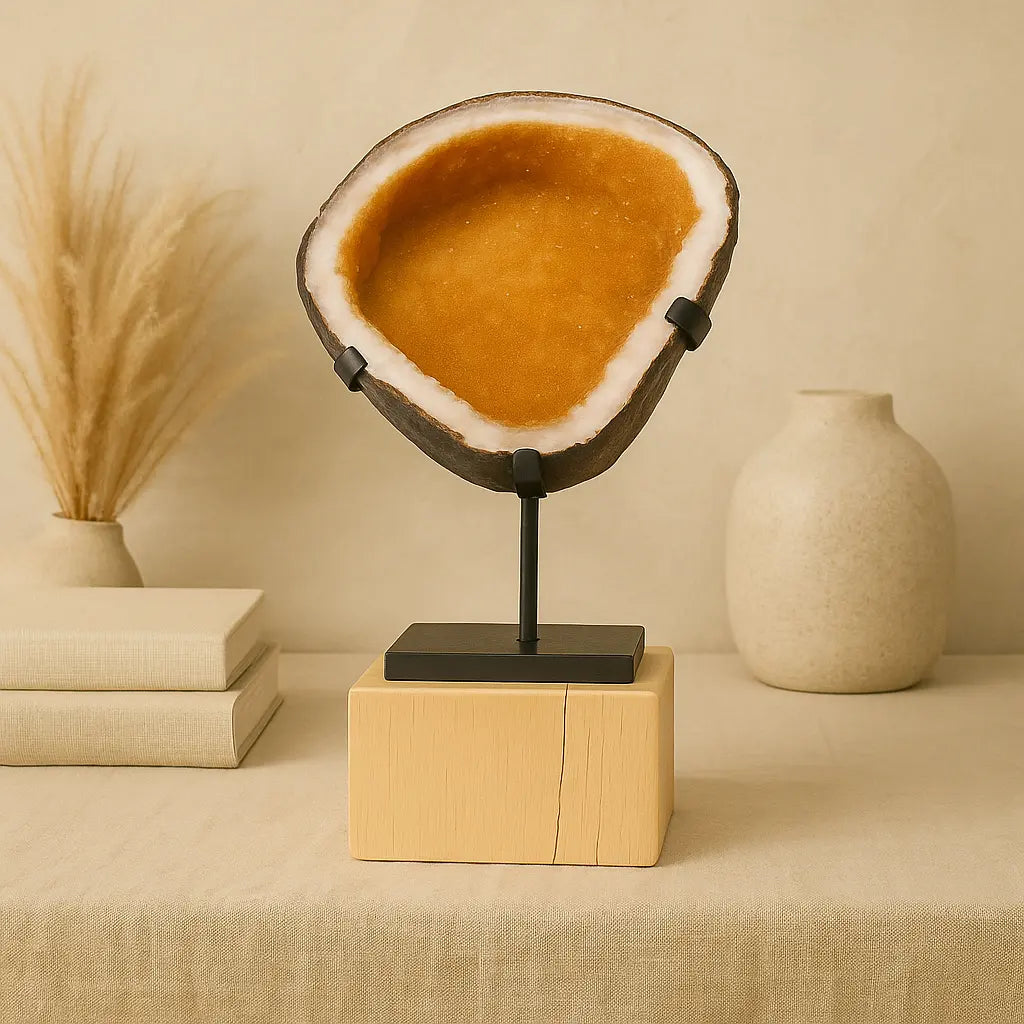 Citrine Geode Sylvia Crystals Sp. z o.o.