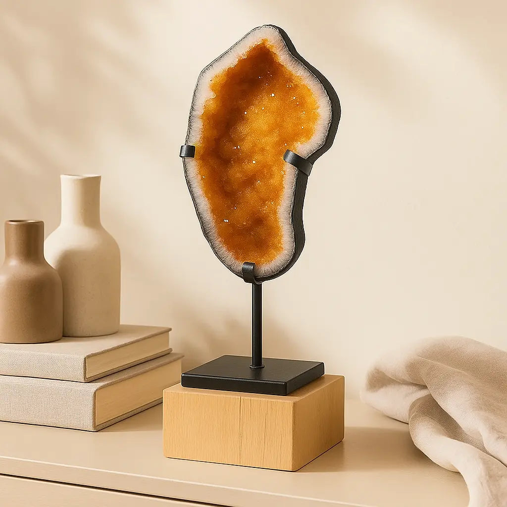 Citrine Geode Sylvia Crystals Sp. z o.o.