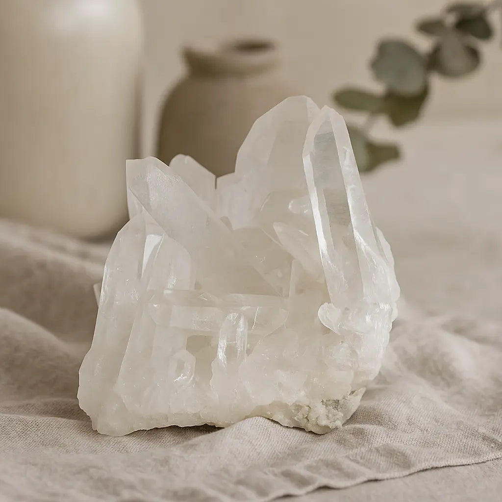 Clear Crystal Quartz Cluster Sylvia Crystals Sp. z o.o.