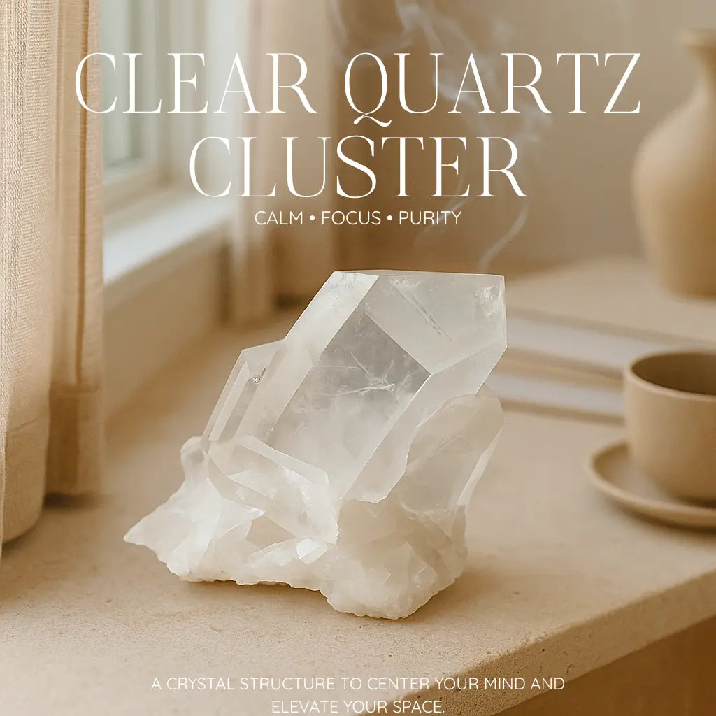 Clear Quartz Cluster Sylvia Crystals Sp. z o.o.