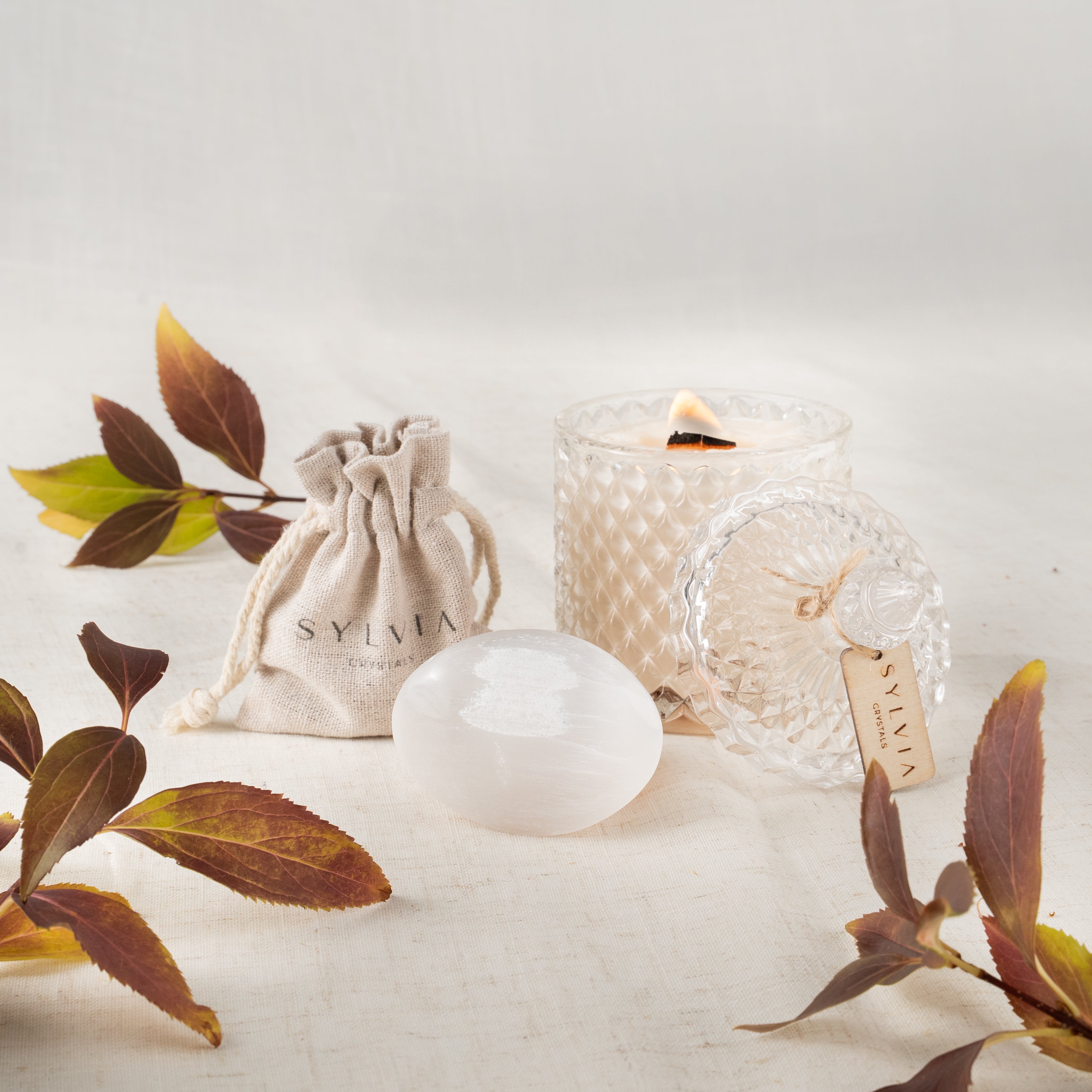 Light of the Equinox Crystal Candle Set 000006 P25