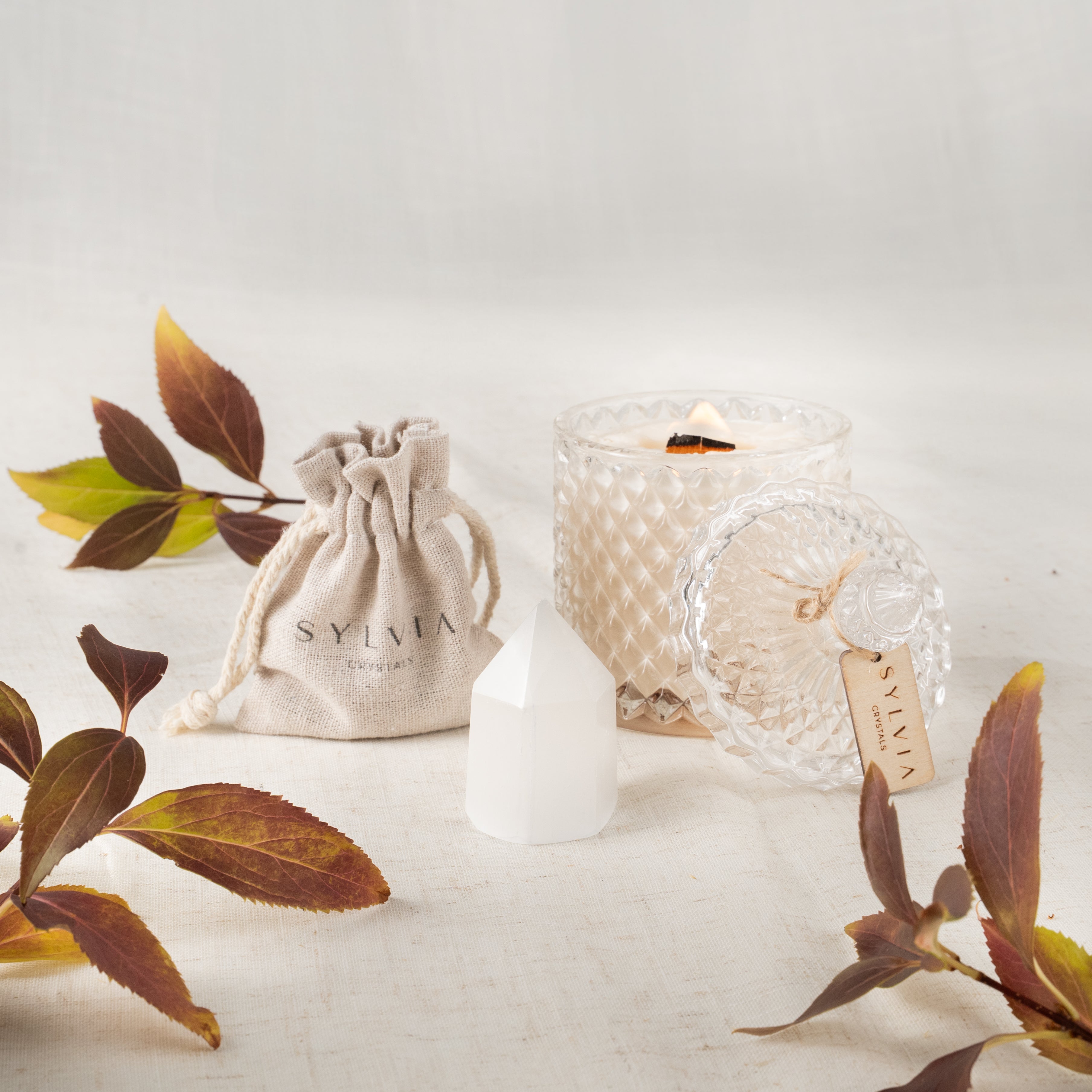 Light of the Equinox Crystal Candle Set 000007 P25