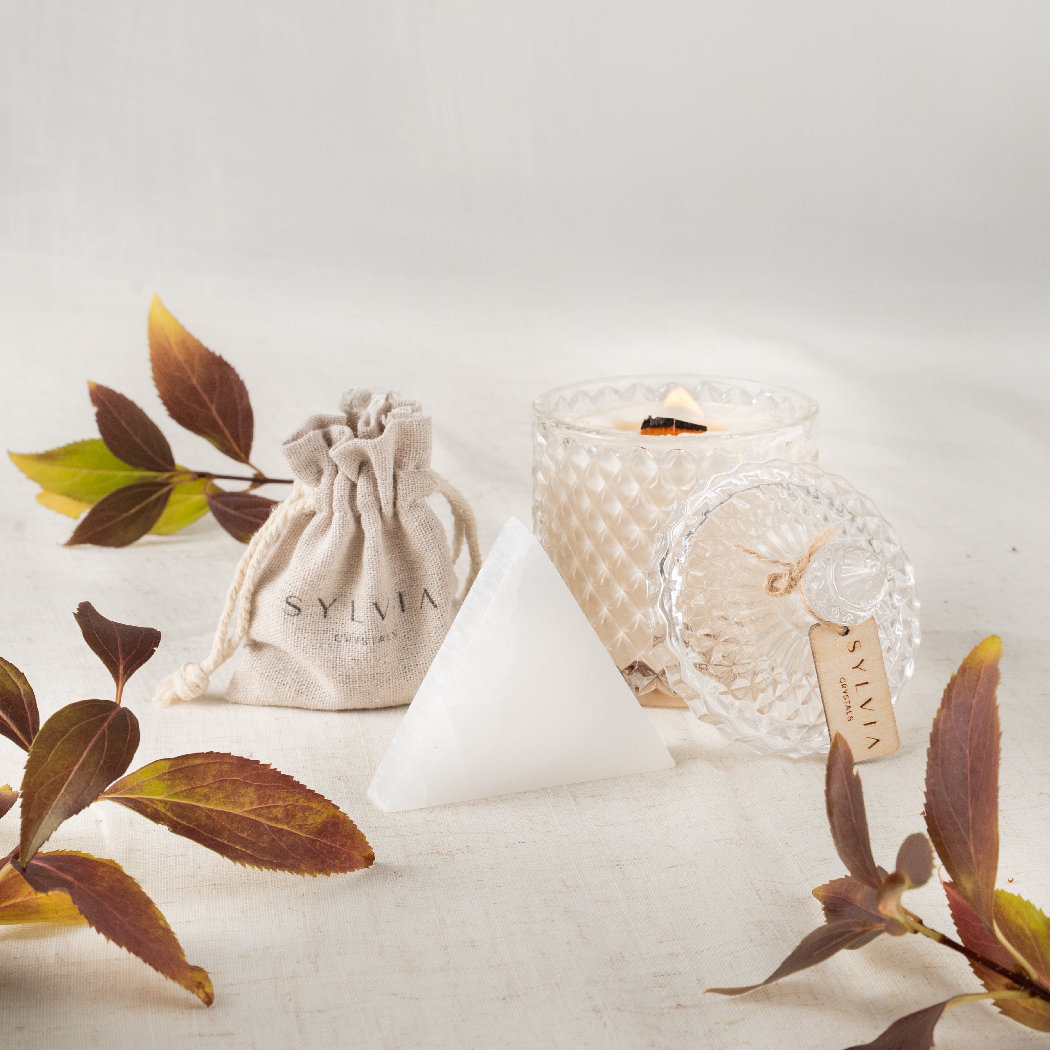 Light of the Equinox Crystal Candle Set 000005 P25